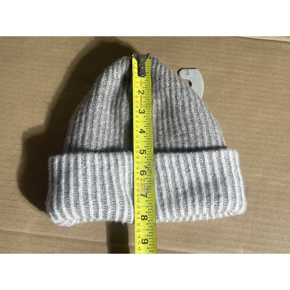 THICK Ribbed Beanie Knit Ski Cap Skull Hat Warm Solid Color Winter‎ Cuff Blank
